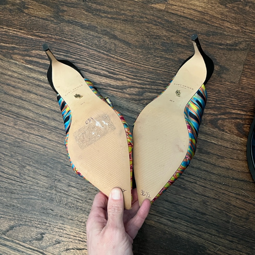Kurt Geiger Vibrant Embellished Mules - Picture 3 of 3